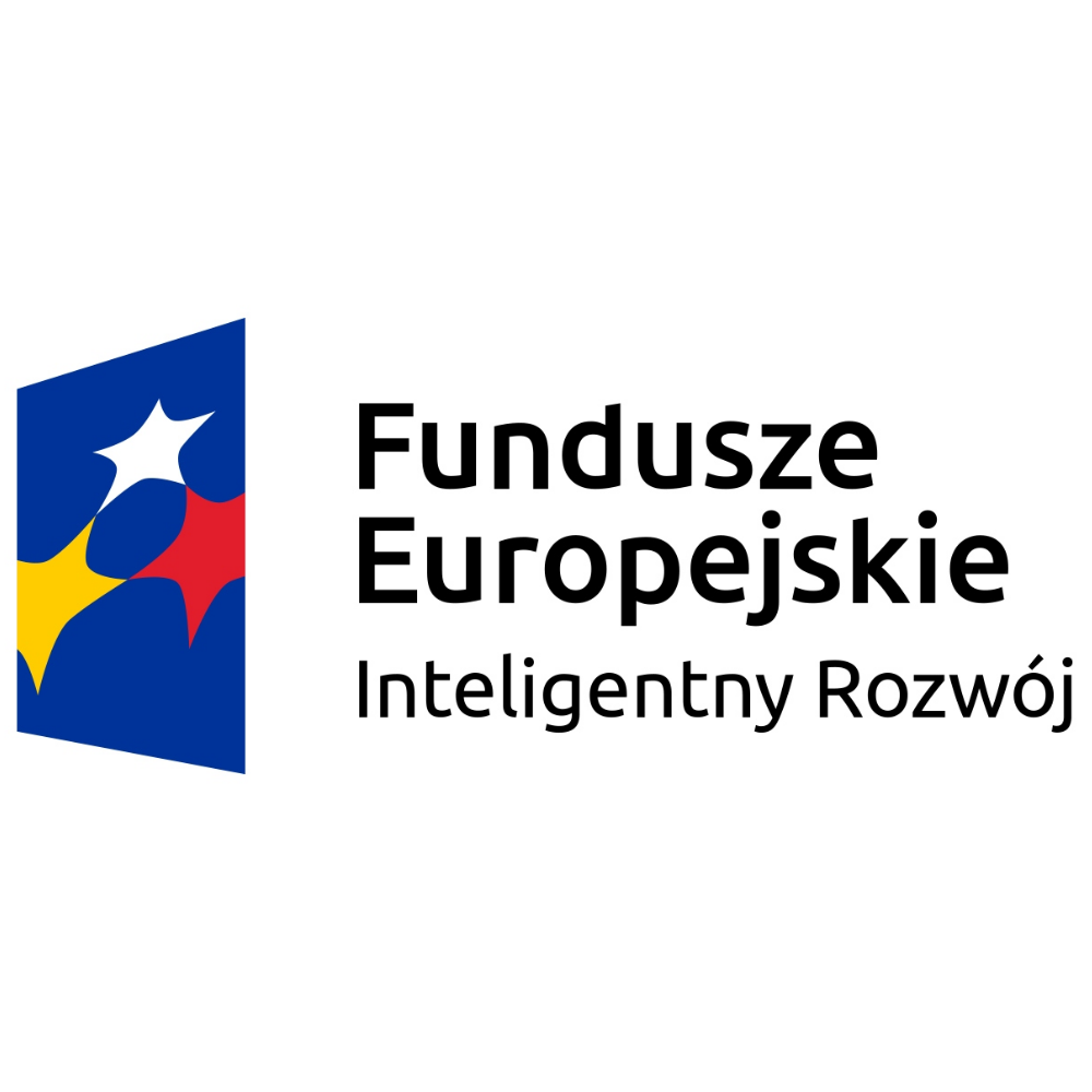 Logo Funduszy Europejskich z napisem "Inteligentny Rozwój". Symbolizuje unijne wsparcie i innowacje w różnych dziedzinach, co jest istotne dla rozwoju przedsiębiorstw, w tym producentów myjni bezdotykowych.
